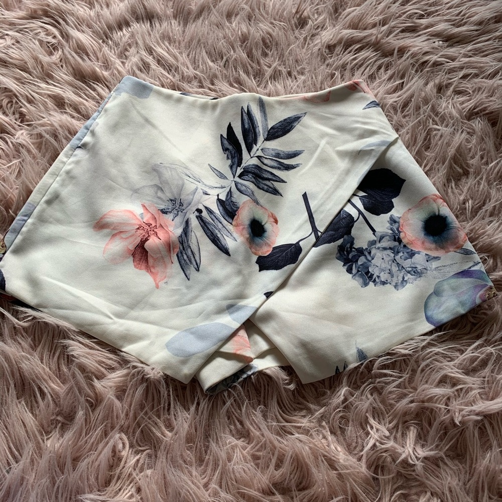 Floral Skort